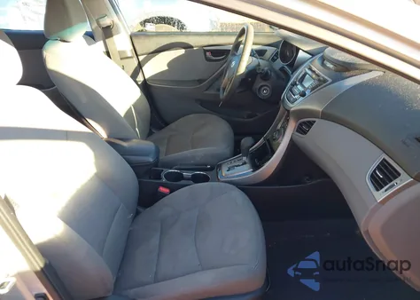 2013 Hyundai Elantra Gls from USA, damaged, VIN 5NPDH4AEXDH240533